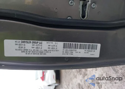 2011 Dodge Charger z USA, uszkodzony, nr VIN 2B3CL3CG6BH576769